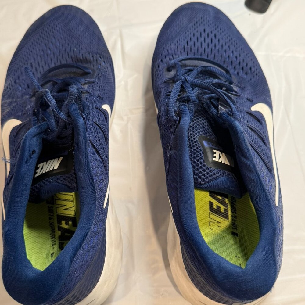 Nike Lunarglide 8 Blue w/ White Size 9.5